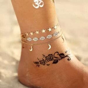 3/$30 💛 3pc Boho Charm Anklet